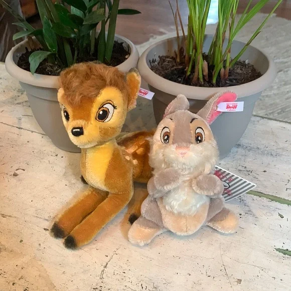 steiff Other Steiff Bambi Thumper Mohair Disney Set Poshmark